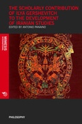 Cover: The Scholarly Contribution of Ilya Gershevitch to the Development of Iranian Studies - Mimesis International