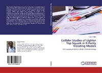 Abbildung von: Collider Studies of Lighter Top Squark in R-Parity Violating Models - LAP Lambert Academic Publishing