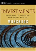 Cover: Investments Workbook - Wiley