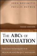 Cover: The ABCs of Evaluation - Jossey-Bass