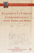 Cover: Elizabeth I's Foreign Correspondence - Palgrave MacMillan