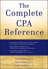 Enlarge image Cover: The Complete CPA Reference - Wiley