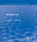 Cover: Reciprocity (Routledge Revivals) - Routledge