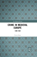 Cover: Crime in Medieval Europe - Routledge