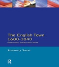Cover: The English Town, 1680-1840 - Routledge