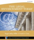 Cover: The Legal Environment Today - South-Western College Publishing