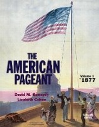 Enlarge image Cover: American Pageant, Volume 1 - Wadsworth Publishing Co Inc