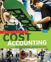 Enlarge image Cover: Principles of Cost Accounting - South-Western College Publishing