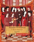 Cover: Western Civilization: A Brief History, Volume I - Wadsworth Publishing Co Inc