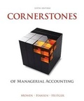 Cover: Cornerstones of Managerial Accounting - South-Western College Publishing