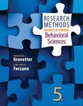 Cover: Research Methods for the Behavioral Sciences - Wadsworth Publishing Co Inc