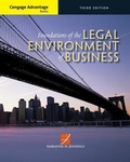 Cover: Cengage Advantage Books: Foundations of the Legal Environment of Business - South-Western College Publishing