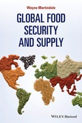Cover: Global Food Security and Supply - Wiley-Blackwell