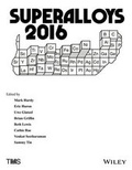 Cover: Superalloys 2016 - Wiley-TMS