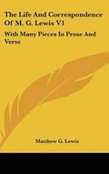 Cover: The Life And Correspondence Of M. G. Lewis V1 - Kessinger Publishing