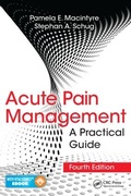 Cover: Acute Pain Management - Apple Academic Press Inc.