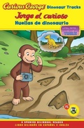 Cover: Curious George: Dinosaur Tracks/Jorge El Curioso Huellas de Dinosaurio - Clarion Books