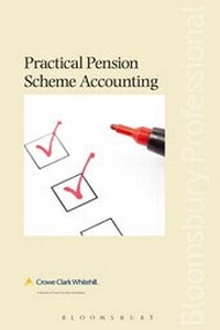 Abbildung von: Practical Pension Scheme Accounting - Bloomsbury Professional