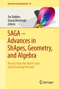Enlarge image Cover: SAGA - Advances in ShApes, Geometry, and Algebra - Springer
