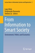 Cover: From Information to Smart Society - Springer