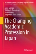Cover: The Changing Academic Profession in Japan - Springer