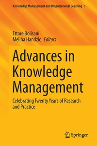 Enlarge image Cover: Advances in Knowledge Management - Springer