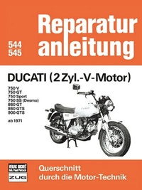 Abbildung von: Ducati (2Zyl.-V-Motor) ab 1971 - Bucheli