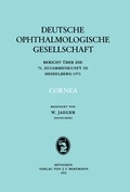 Abbildung von: Cornea - J.F. Bergmann-Verlag