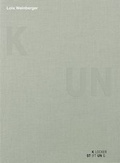 Cover: Lois Weinberger - Hatje Cantz Verlag