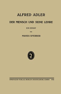 Enlarge image Cover: Alfred Adler - J.F. Bergmann-Verlag