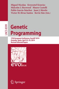 Enlarge image Cover: Genetic Programming - Springer
