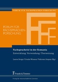 Cover: Fachsprache(n) in der Romania - Frank & Timme