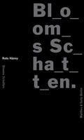 Cover: Blooms Schatten - Matthes & Seitz Berlin