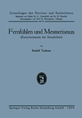 Cover: Fernf&uuml;hlen und Mesmerismus - J.F. Bergmann-Verlag
