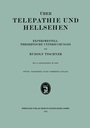 Cover: Über Telepathie und Hellsehen - J.F. Bergmann-Verlag