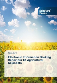 Abbildung von: Electronic Information Seeking Behaviour Of Agricultural Scientists - SPS