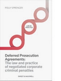 Enlarge image Cover: Deferred Prosecution Agreements - Sweet & Maxwell