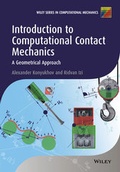 Cover: Introduction to Computational Contact Mechanics - Wiley