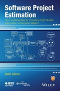 Cover: Software Project Estimation - Wiley