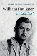 Cover: William Faulkner in Context - Cambridge University Press