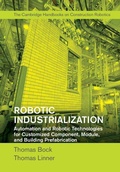 Cover: Robotic Industrialization - Cambridge University Press