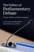 Cover: The Politics of Parliamentary Debate - Cambridge University Press
