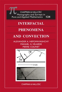 Abbildung von: Interfacial Phenomena and Convection - Chapman & Hall/CRC