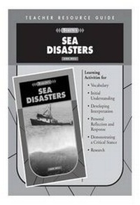 Enlarge image Cover: Sea Disasters Teacher Resource Guide - Saddleback Educational Publishing, Inc.