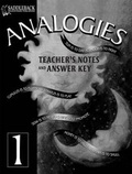 Cover: Analogies 1 Teacher's Notes and Answer Key - Saddleback Educational Publishing, Inc.