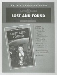Enlarge image Cover: Lost and Found Teacher Resource Guide - Saddleback Educational Publishing, Inc.