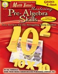 Cover: Math Tutor: Mastering Pre-Algebra Skills, Grades 4 - 12 - Mark Twain Media