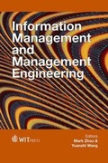 Cover: Information Management and Management Engineering - WIT Press