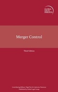 Cover: Global Legal Insights - Merger Control - Global Legal Group Ltd