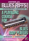 Cover: Another 101 Blues Riffs: A Playalong Course for Blues Harp Players - L&H Publishing